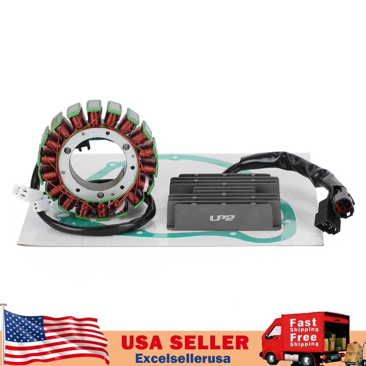 Regulator Magneto Stator Coil Gasket for Suzuki VL 1500 Intruder (2005–2009)