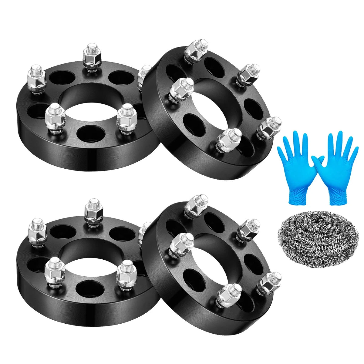 Set of 4 Wheel Adapters for Ford Five Hundred (2005–2007) 5x4.5 to 5x5