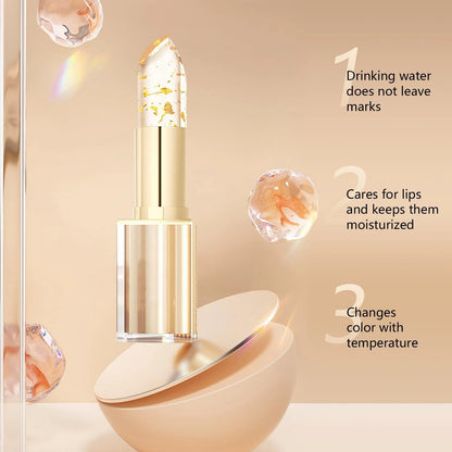 2X Color Changing Lipstick - Transferproof, Gold, Red