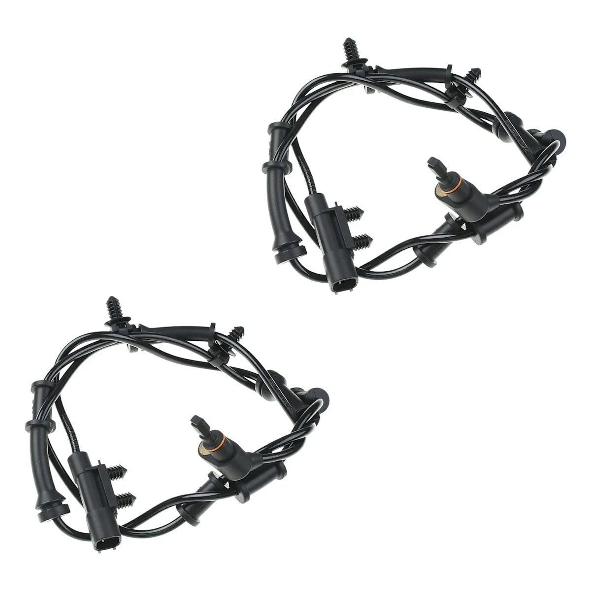 Set of 2 ABS Speed Sensors for (2018) - 18016165, 52060156AD, 68003281AA, 68003281AC, 68003281AD