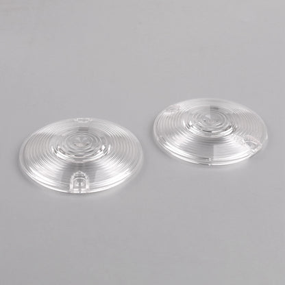 Turn Signal Light Flat Lens for Harley Road King Electra Glide (TS-024-Clear)