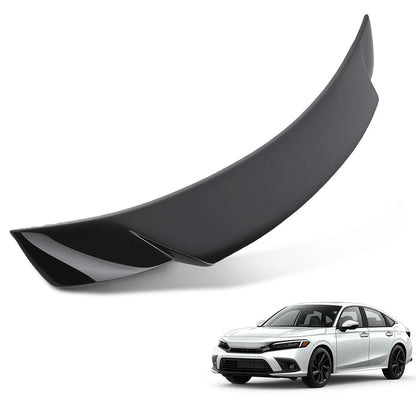 Trunk Spoiler Wing Lip for Honda Civic Sedan (2022–2024) GE2K8U Gloss Black ABS