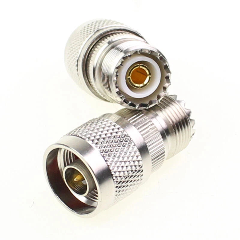 5PC N-Type Male Plug to SO-239 UHF Female Jack RF Adapter Connector
