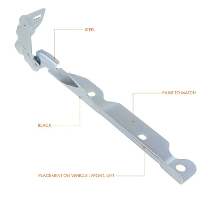 Left Driver Side Engine Hood Hinge for Ford F250 F350 Super Duty (2011–2016)