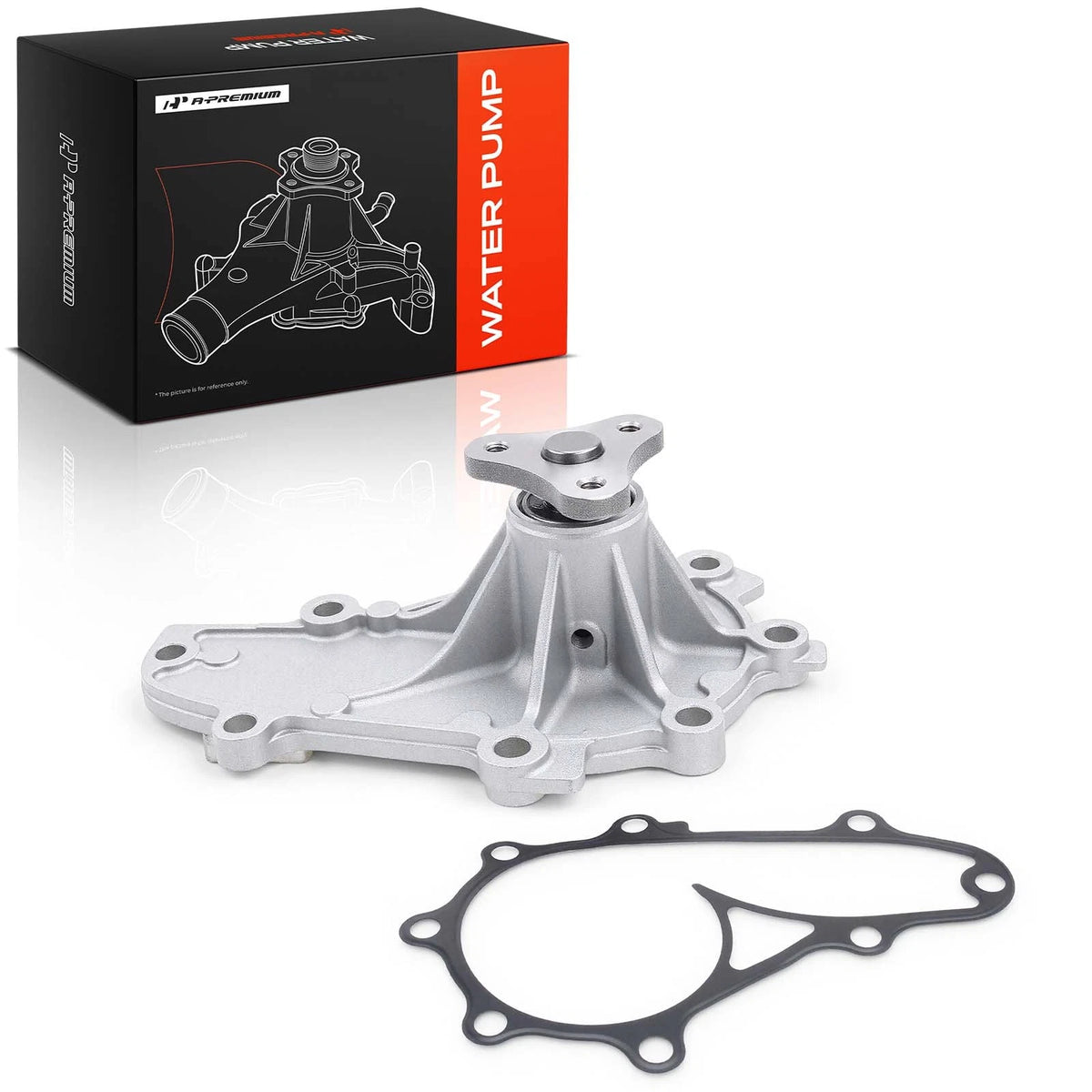 A-Premium Engine Water Pump with Gasket for Mazda RX-8 (2004–2008) N3H115100B, N3H115100A, AW6156