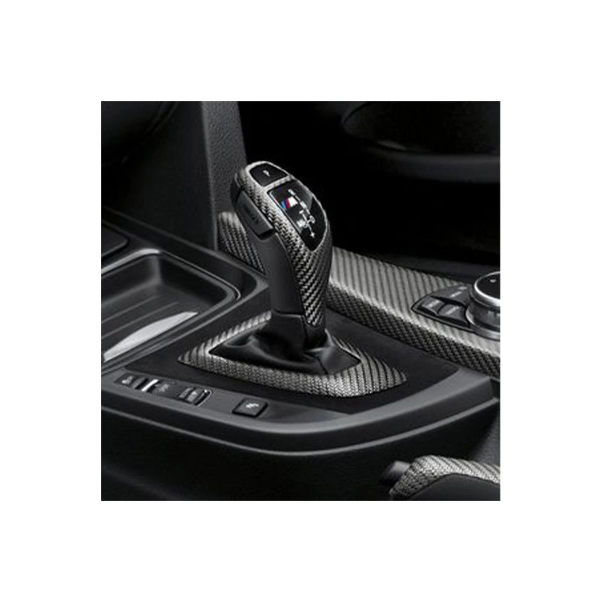 Automatic Transmission Shift Lever Knob Trim Cover for BMW 228i (2014–2021)