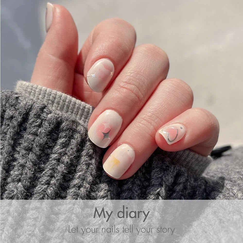 Semi Cured Gel Strips for My Diary