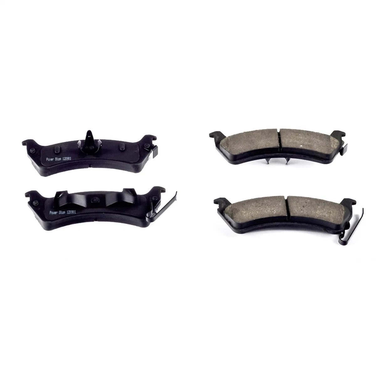 2X Powerstop Brake Pad Set Rear for Jeep Grand Cherokee (1994–1998) 16-666, SSCP666, EHT666H