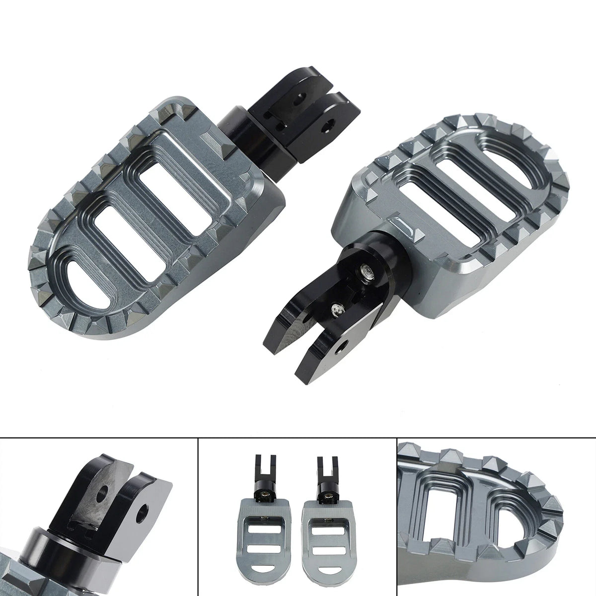 Front Footrests Foot Pegs for Moto Guzzi Stelvio/V100 Mandello/V7 850 (2010–2023)