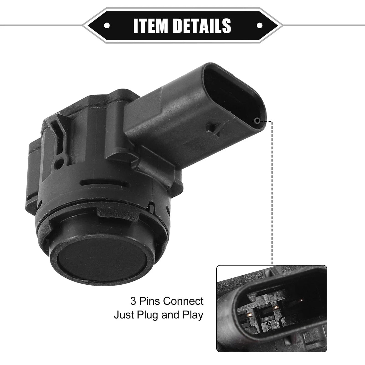 Reverse Parking Assist Sensor NO. 84510253 for Chevrolet Blazer Silverado (2019–2022)