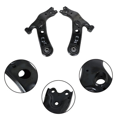 Set of 2 Front Lower Control Arm Ball Joint Tie Rod Kit for Toyota RAV4 (2006–2018) BCK96129K