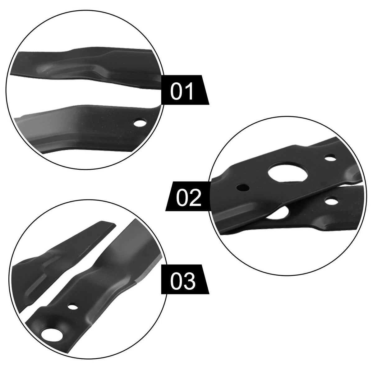Blade Set for Honda HRR Lawn Mower (72531-VE2-020)