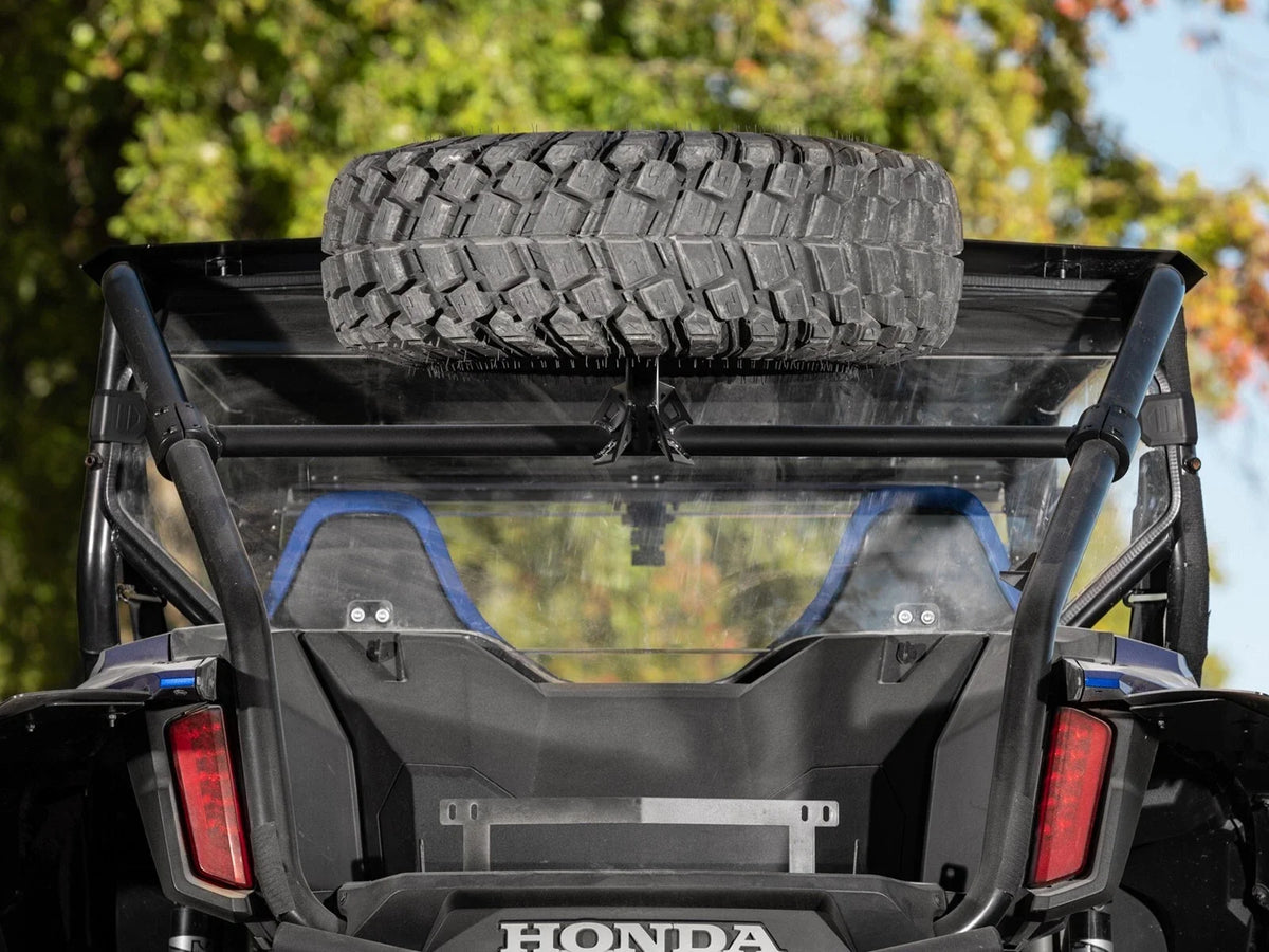 SuperATV Heavy-Duty Spare Tire Carrier for Honda Talon 1000X/1000R (2019–2023)