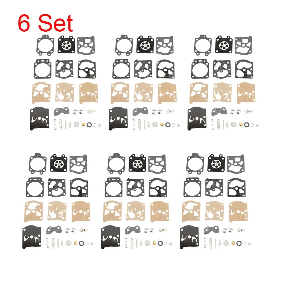Set of 6 Carburetor Repair Kits for Echo CS3000, Stihl 021 023 025 026