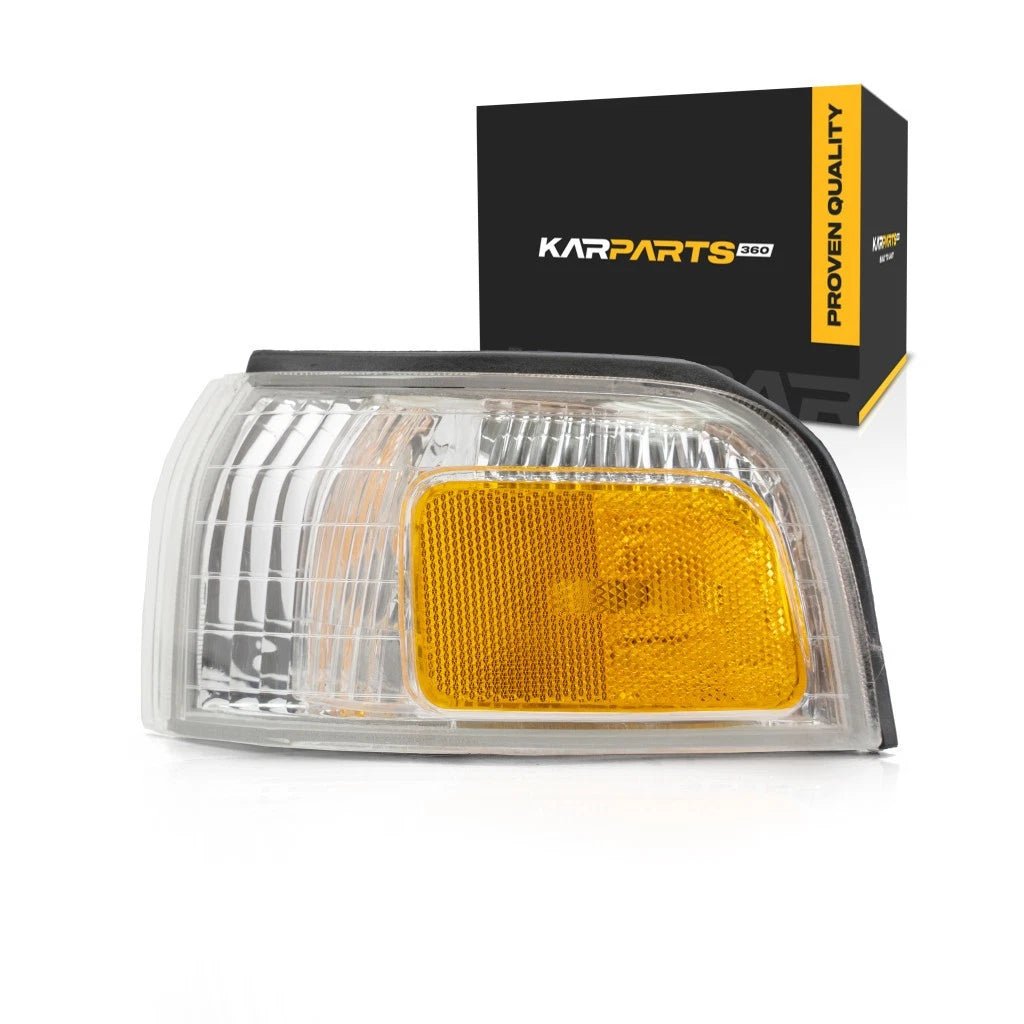 Front Side Marker Light Lens and Housing for Honda Accord (1990–1991) CLX-M0-HD046-B000L, HO2550110