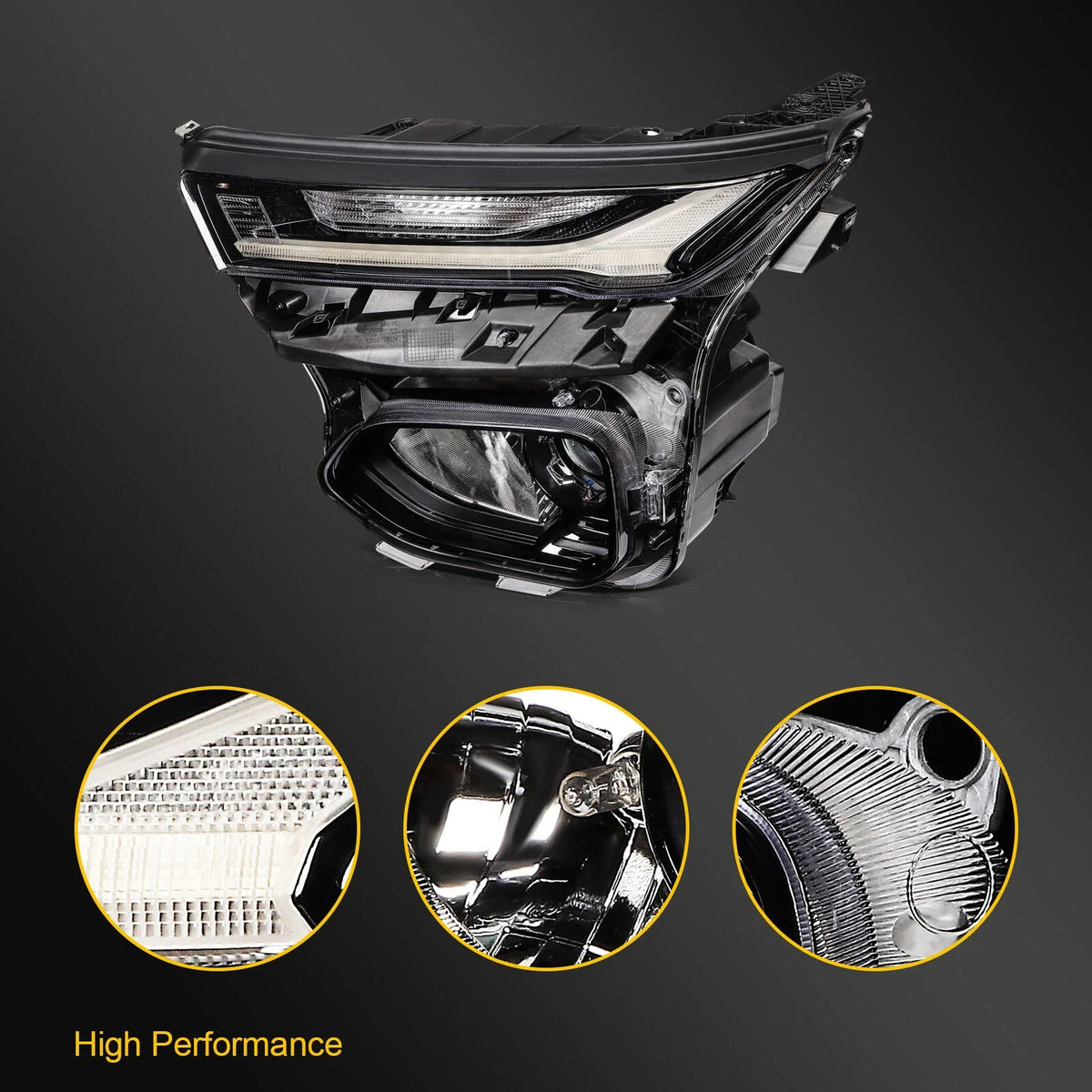 Left Driver Side Headlamp for Chevy Trailblazer (2021–2023)
