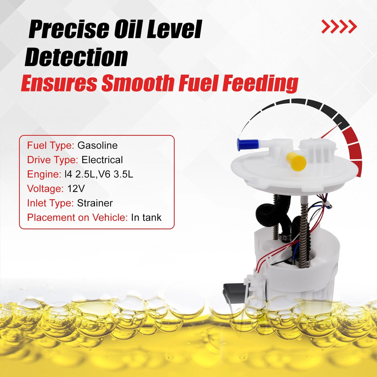 E9183M Electric Fuel Pump Assembly for Nissan Altima (2013–2018)