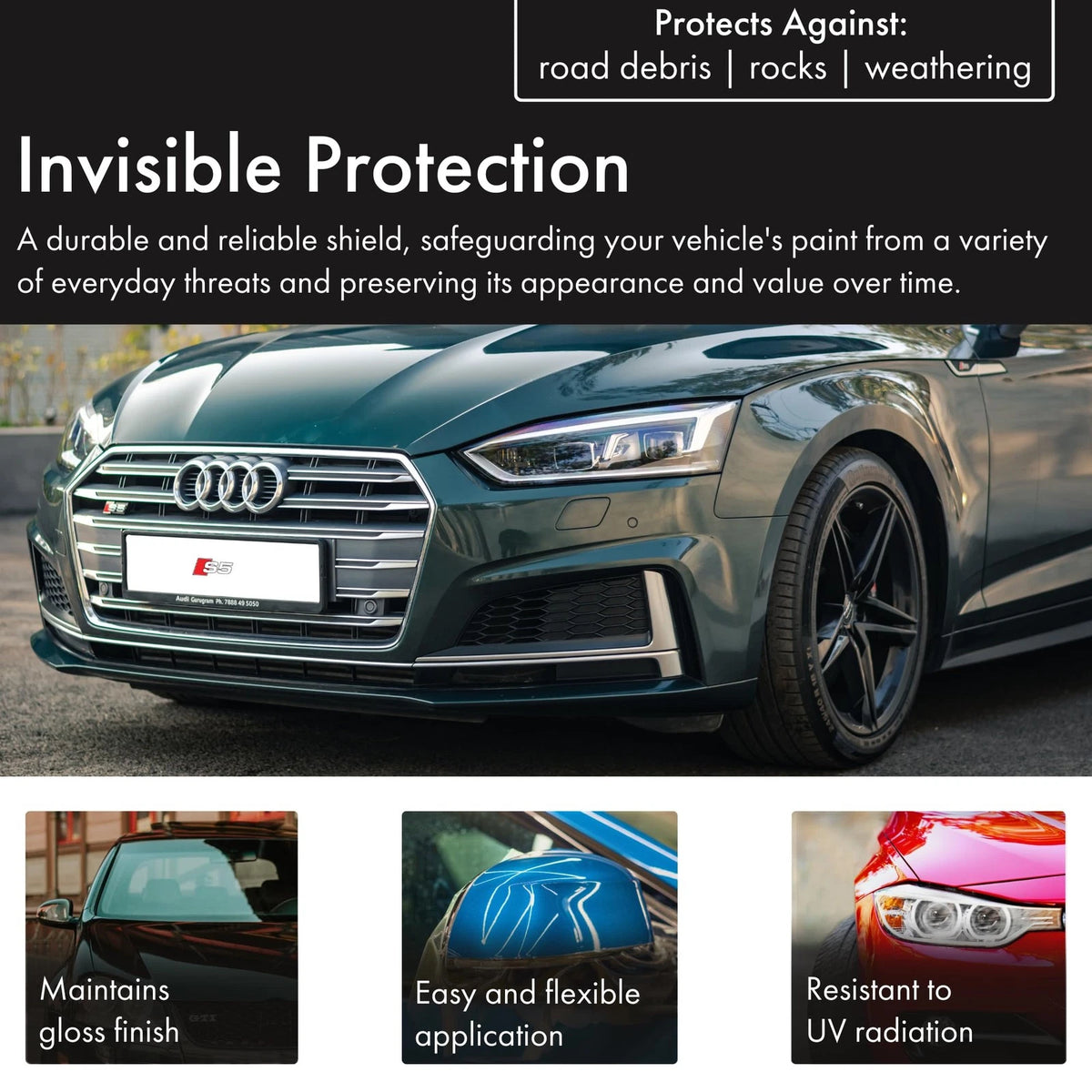 XPEL Clear Paint Protection Film Roll 6" x 84" (Self-Healing)