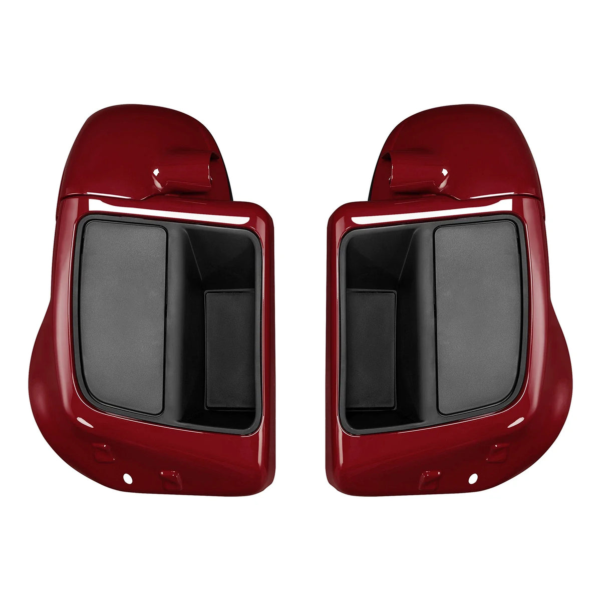 Lower Vented Leg Fairings for Harley Touring Road Glide (2014–2025) Billiard Red