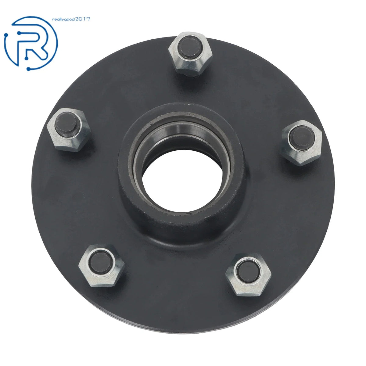 5 Lug 5" Bolt & 8.25" Round #84 Spindle Trailer Idler Hub Kit (2000 lbs)