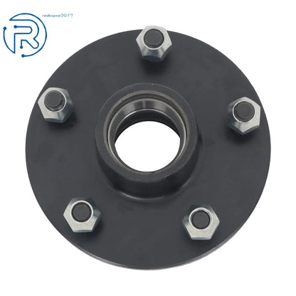 5 Lug 5" Bolt & 8.25" Round #84 Spindle Trailer Idler Hub Kit (2000 lbs)