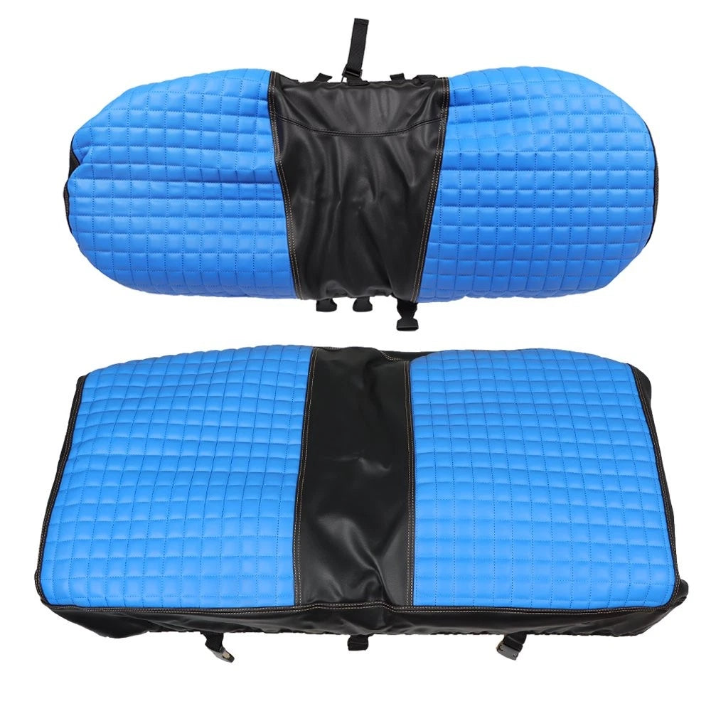 Front Seat Cover Kit for E-Z-GO TXT (1994–2013) Blue Color