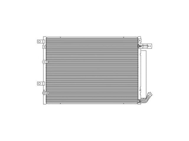 A/C Condenser for Chrysler 200 (2015–2017) 87592VRKP