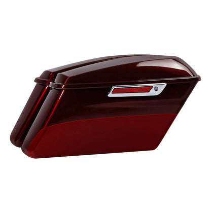 Hard Saddlebags for Harley Street Glide (2014–2024) Mysterious/Velocity Red Sunglo