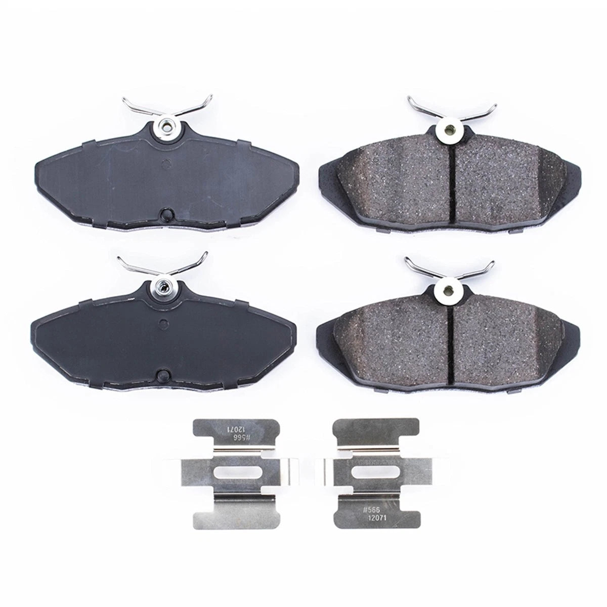 2X Powerstop Brake Pad Set Rear for Dodge Viper S-Type (1993–2002) 17-599