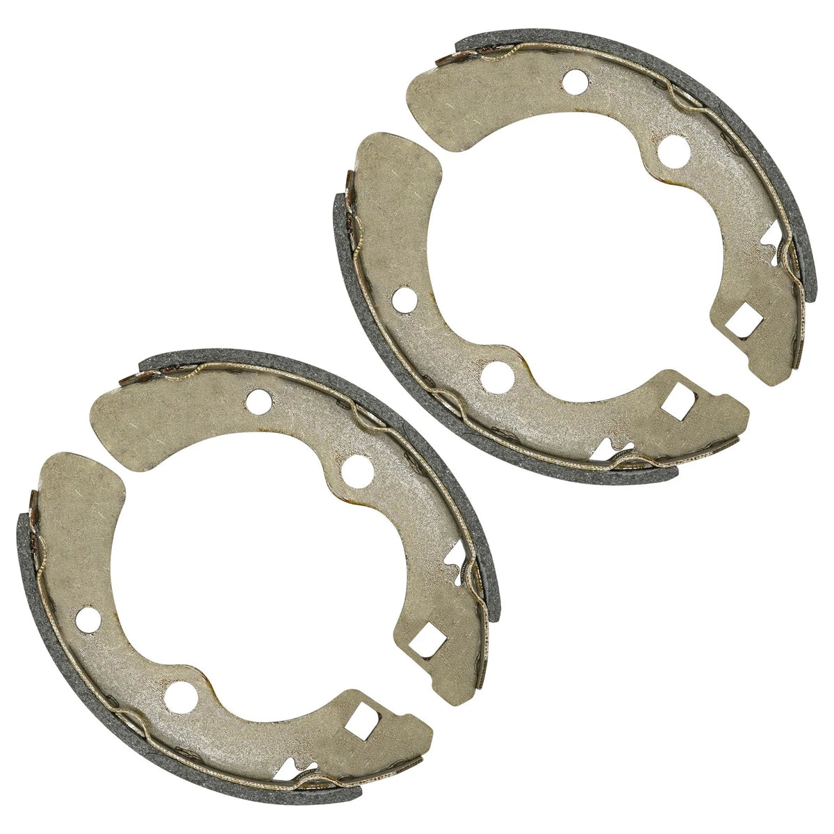 2 Rear Brake Shoes for Kawasaki Mule 4010 (2009–2026) GK1302BS158TT