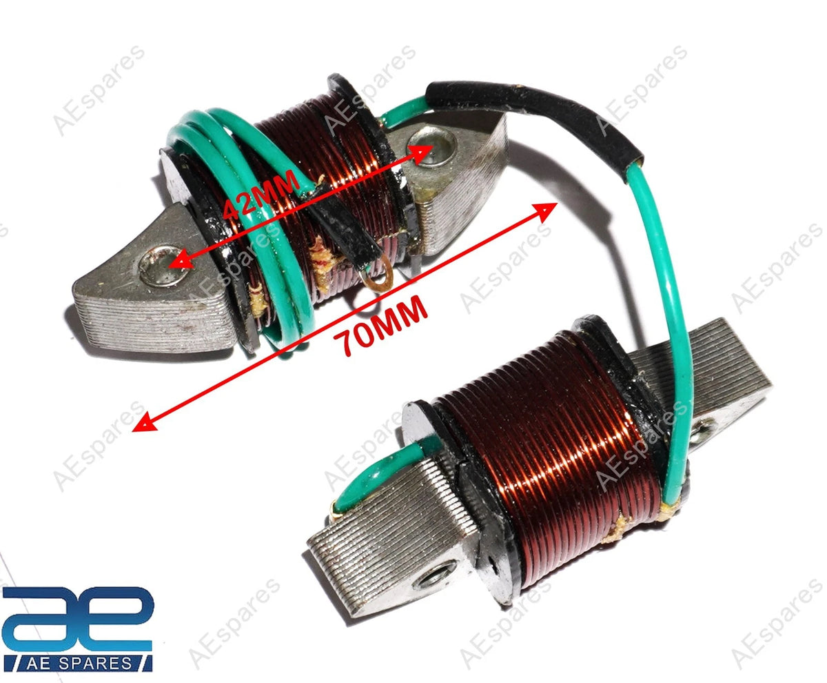 Stator Plate Lighting Coil Set for Vespa 12V Super Rally V50 Sprint GT VBB