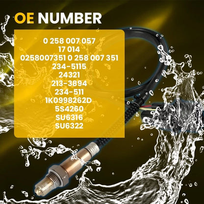 17014 LSU4.2 Wideband O2 Sensor for PLX Innovate LM-1 LC-1