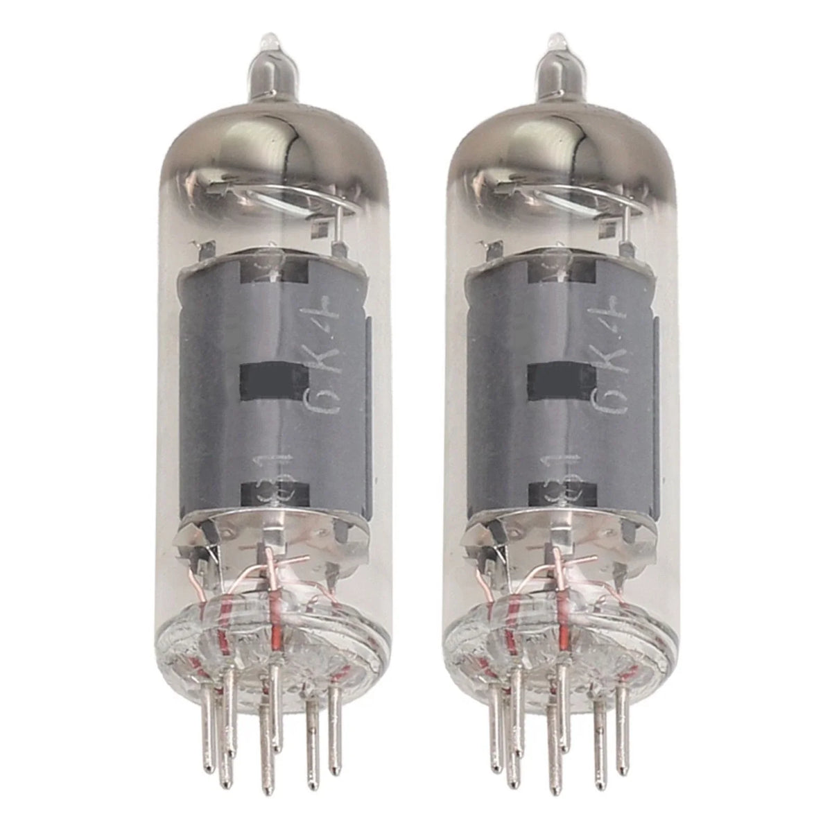 Matched Pair of 6K4 Vacuum Tubes for Improved Bass and Highs