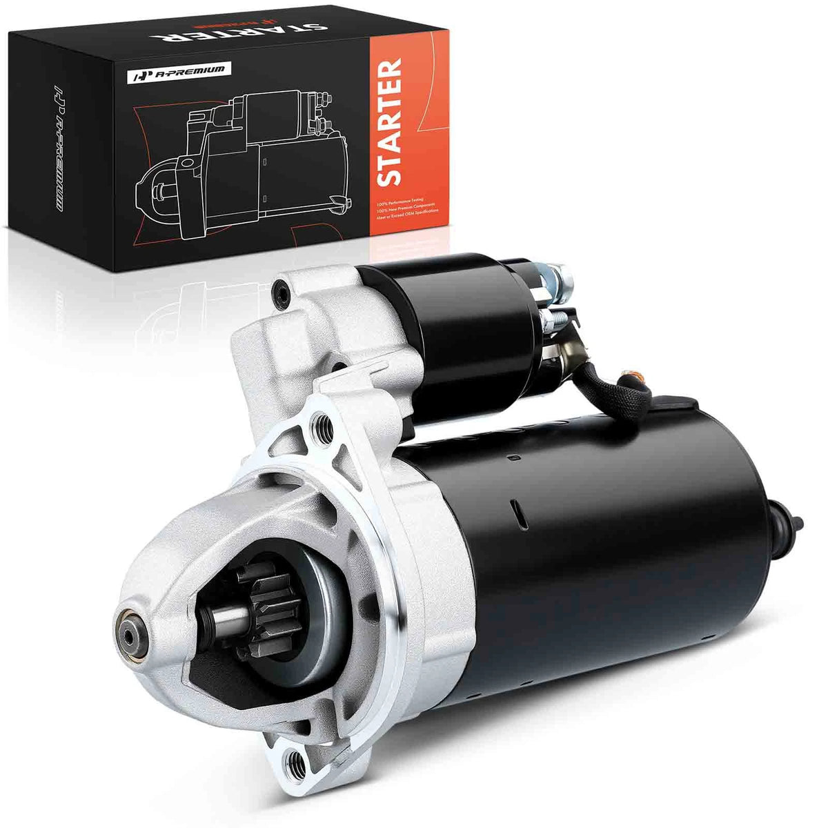 A-Premium Starter for Mercedes-Benz E320 (2005–2006) 2.2KW 10T, 0-001-109-014, 0-001-109-036, 5073919AA, 5103581AA