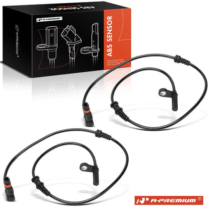 2X Front ABS Wheel Speed Sensor for Mercedes-Benz C63 AMG (2012)