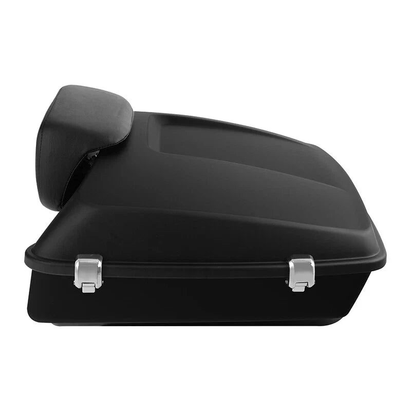 Matte Chopped Tour Trunk Backrest Mount for Harley Touring (2014–2026)