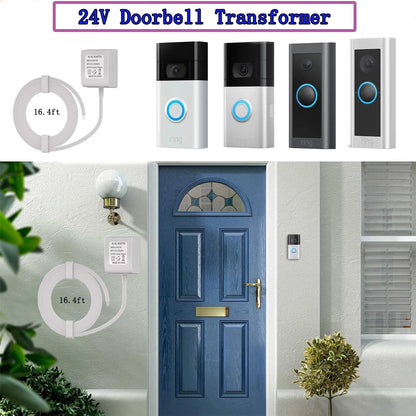 24V Doorbell Power Adapter for Video Doorbells & Thermostats
