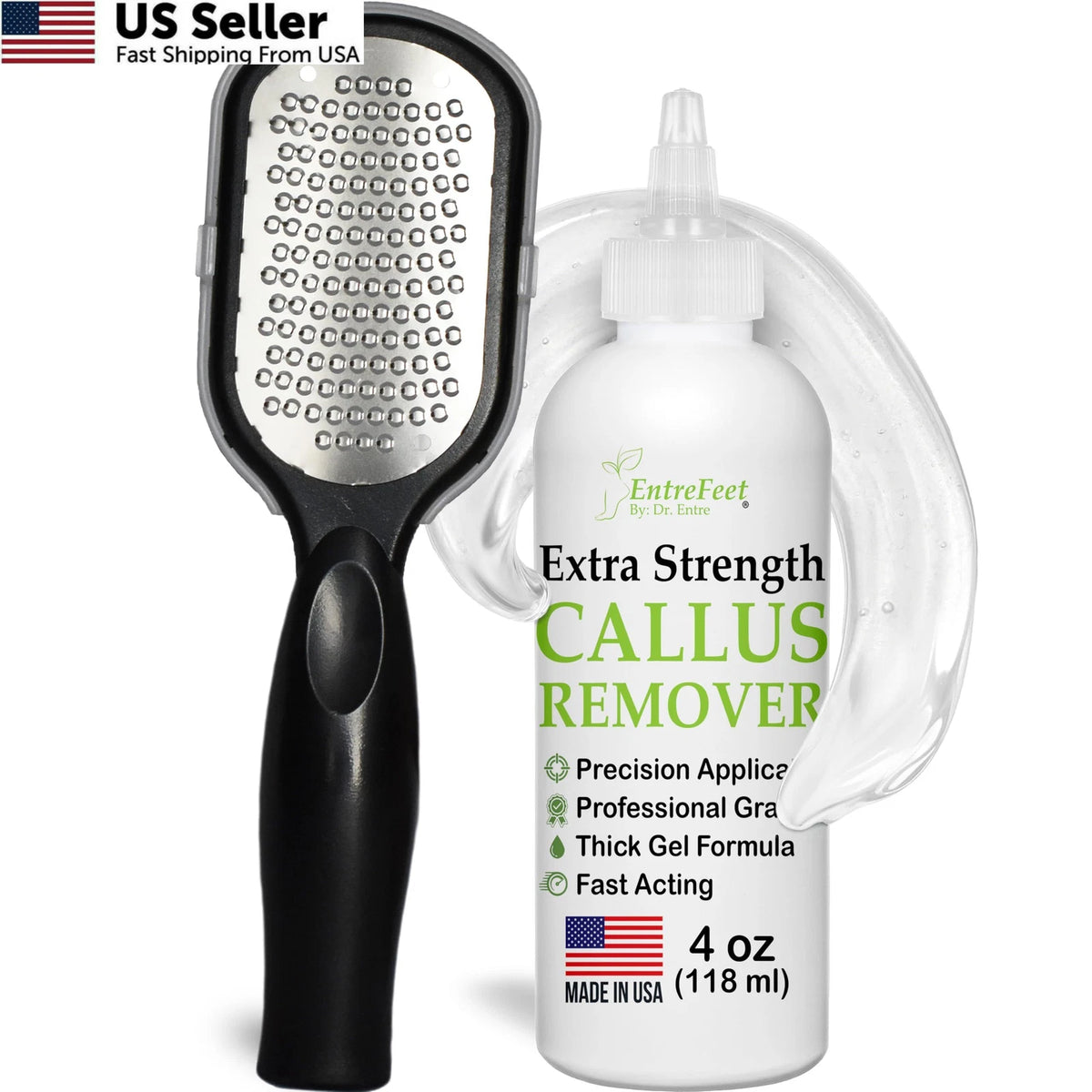 Callus Remover Gel & Foot File for Dr. Entre's (Pack of 1)