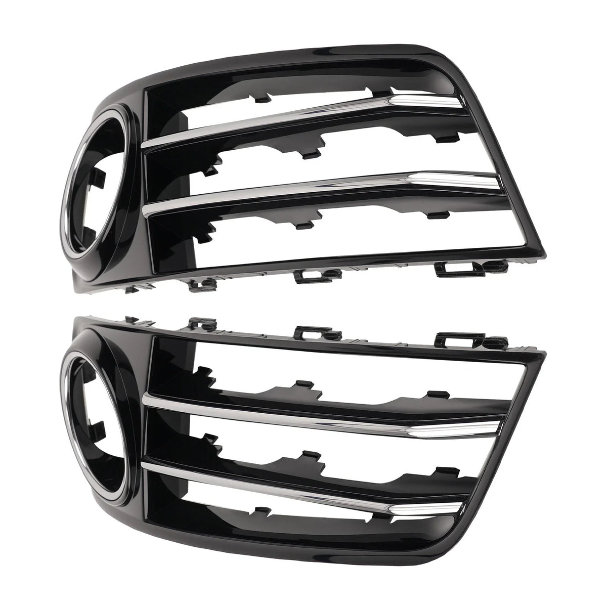 Front Bumper Fog Light Grille Cover for Audi A8 D4 (2011–2014) 4H0807679E