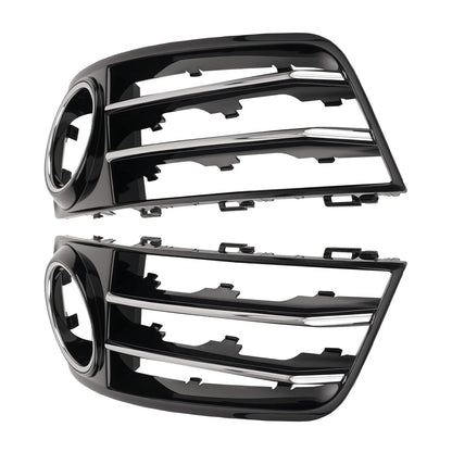 Front Bumper Fog Light Grille Cover for Audi A8 D4 (2011–2014) 4H0807679E