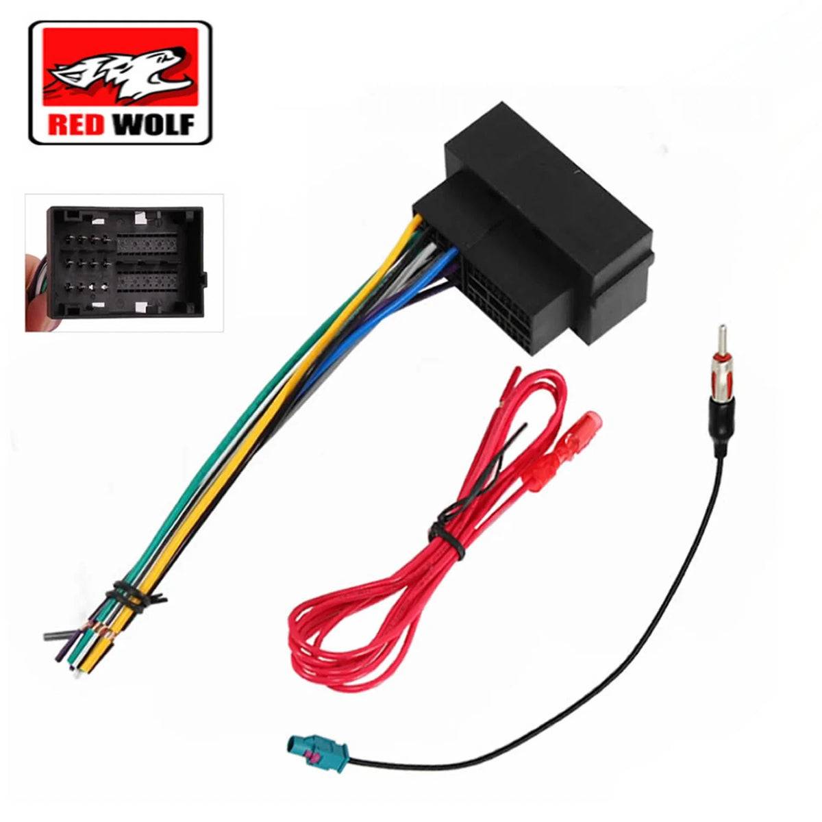 Radio Wire Harness Antenna Adapter Plug for Jeep Dodge Ram Chrysler (2015–2020)