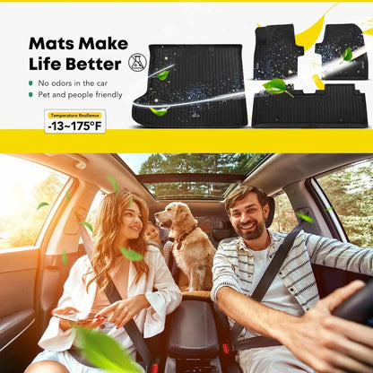 Set of 4 Floor Mats for Kia EV6 (2022–2024) 18089863