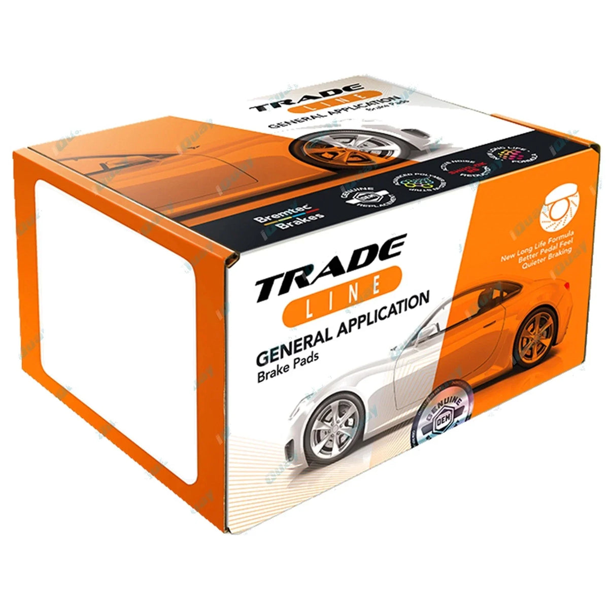 Bremtec Front Disc Brake Pads Set for Toyota Corolla ZRE152R ZRE153R ZRE182R (2007-2019)