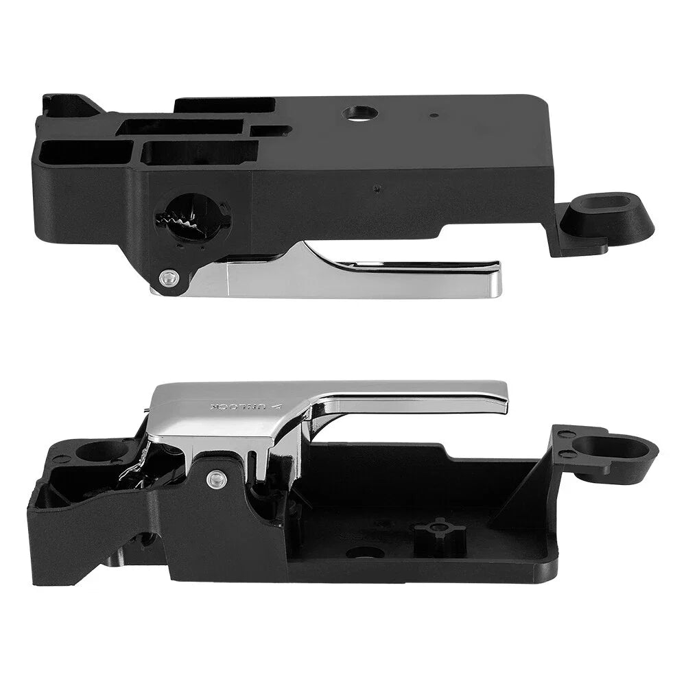 Front Rear Left Right Inner Inside Door Handle for 2006–2012 Ford Fusion (Chrome)