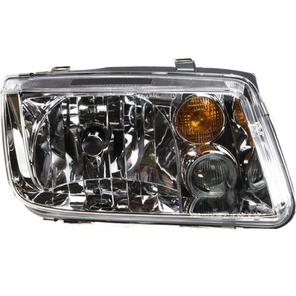 Passenger Side Headlight for Volkswagen Jetta (2003–2005) VW2503124, CLX-M0-341-1106R-UCF-Y-CL360A2