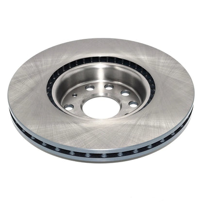 DuraGo Front Rotors & TRW Pro Low-Metallic Brake Pad Kit for Audi A3 TT Quattro Eos GTI (2006–2013)