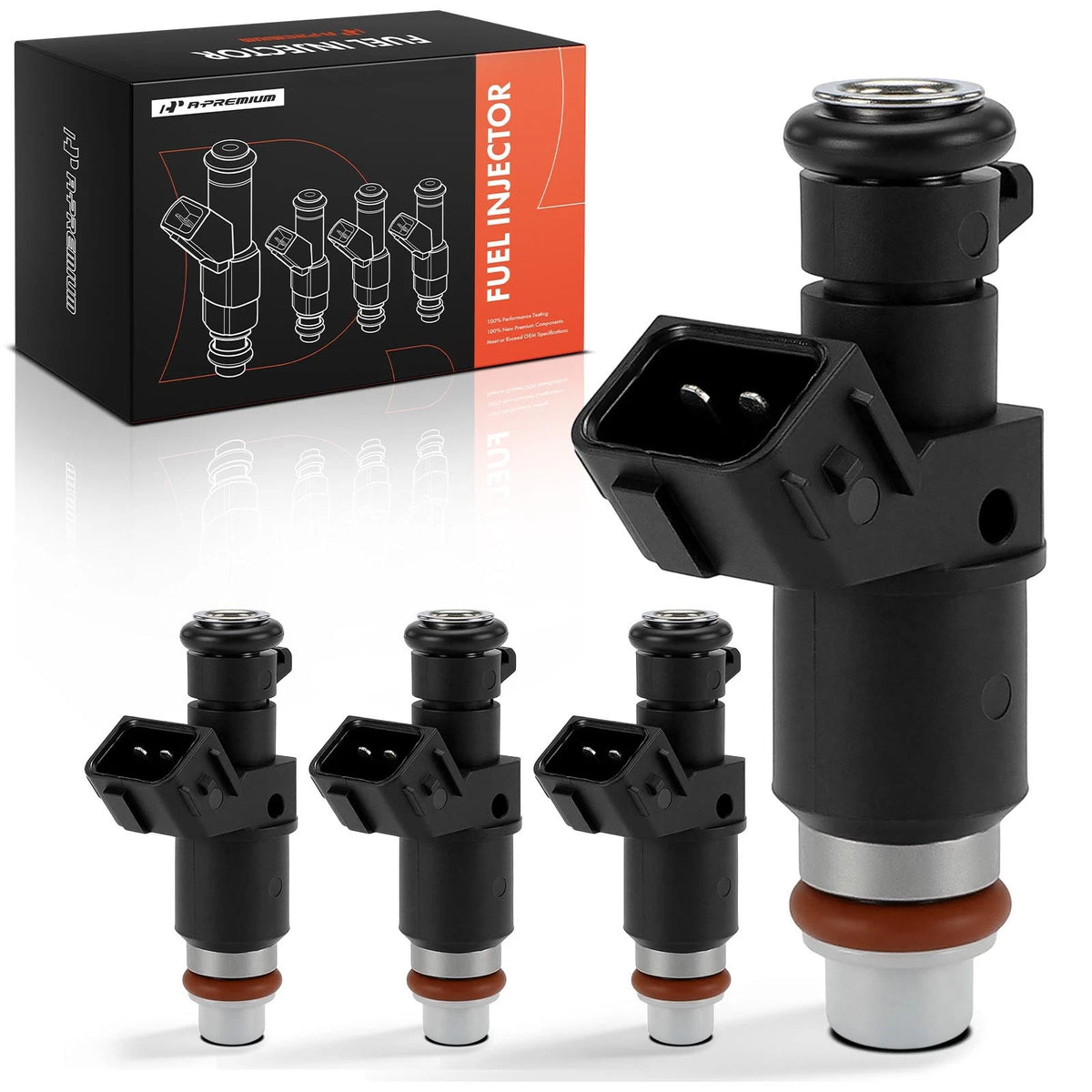 Set of 4 Fuel Injectors for Honda Accord (2014–2017) 164505K0A01, 84212420