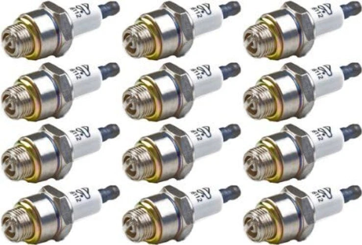 Pack of 12 Spark Plugs for Generators (Vehicle Specific Fit)