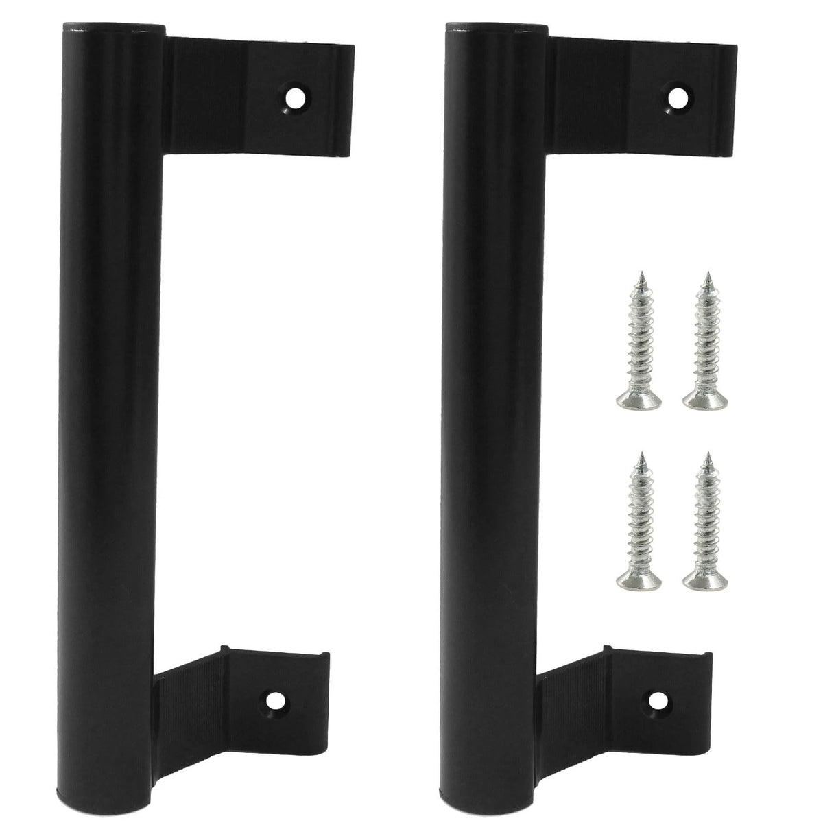 2X Sliding Door Handle for - 8 Inch Aluminum Alloy Black