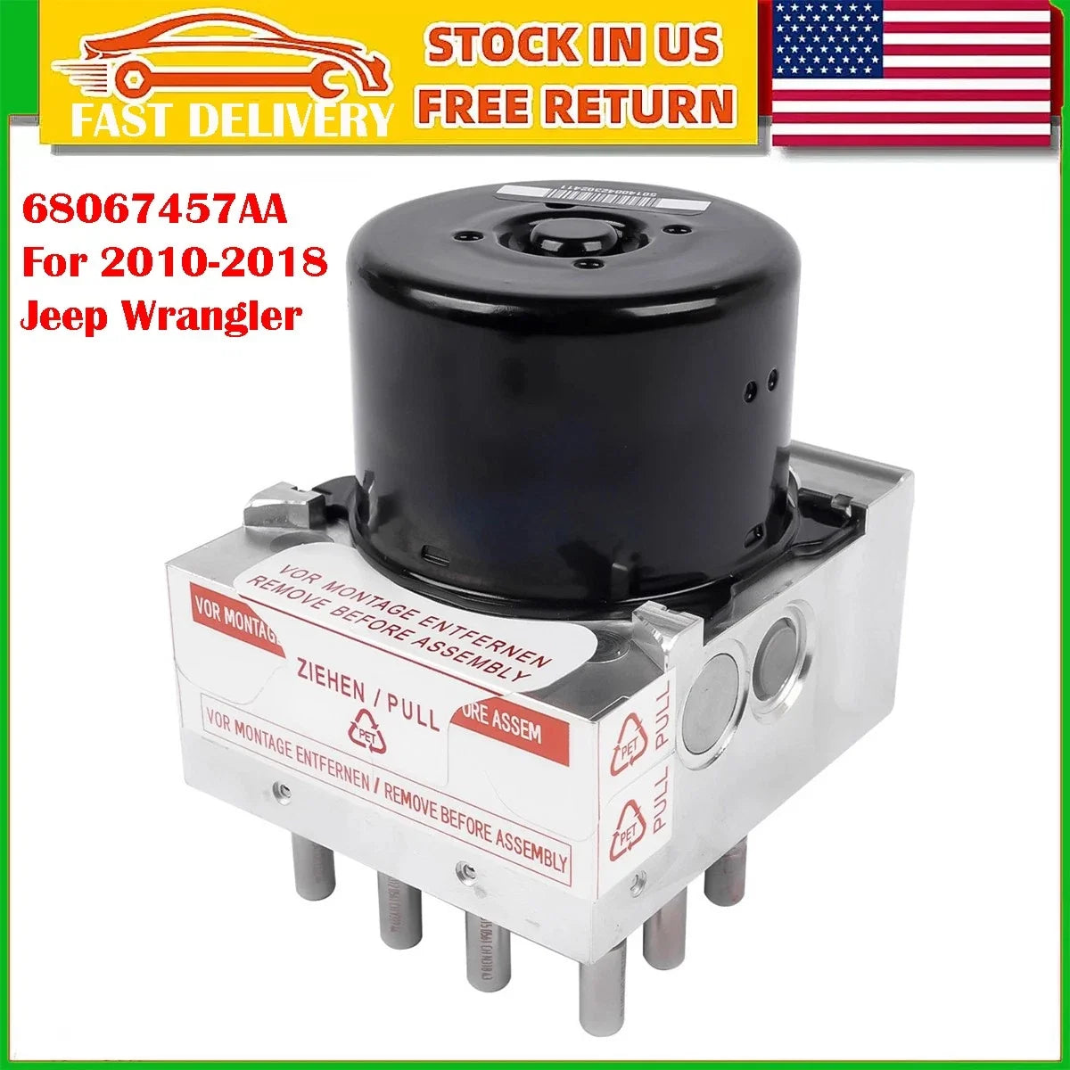 Anti-Lock Brake ABS Control Unit 68067457AA for Jeep Wrangler (2010–2018)